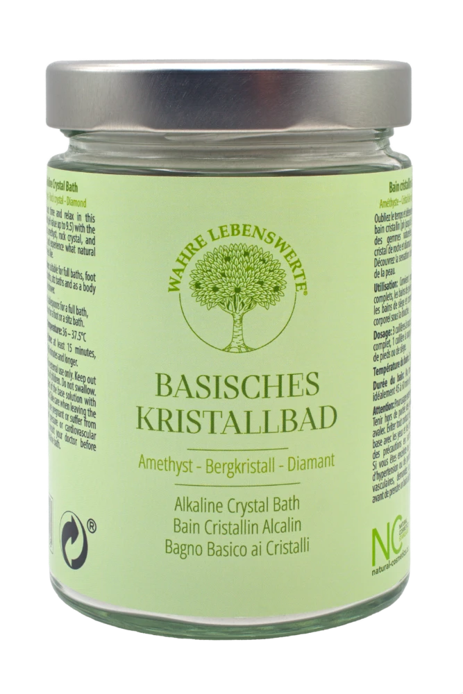 BAGNO BASICO AI CRISTALLI - La pulizia e la chiarificazione delicata del corpo porta leggerezza e armonia e dona all'anima e allo spirito nuovi spazi interiori per volare. - Natürliches Produkt