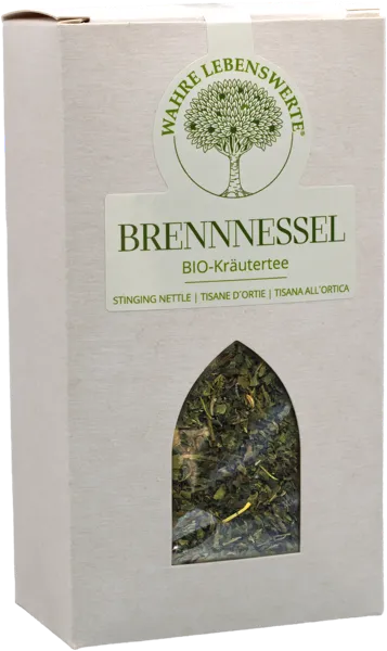 TISANA ALL'ORTICA BIO - Una pulizia adeguata! Il suo effetto drenante crea spazio per cose nuove. Pieno di minerali, questo tè rafforza la forza di volontà e la concentrazione sull'essenziale a tutti i livelli. - Natürliches Produkt