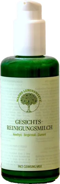 LATTE PURIFICAVISO - Il prezioso olio di rosa trasforma la pulizia mattutina in un momento di coccole per i sensi. Tensioattivi naturali, argilla verde e la nostra collaudata combinazione di pietre preziose liberano delicatamente dal sebo e dalle squame cutanee e lasciano respirare la pelle. - Natürliches Produkt